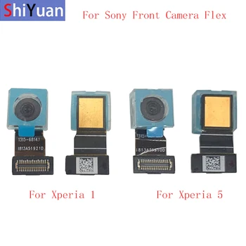 Priekinė Kamera Flex Kabelis Sony Xperia 1 XZ4 J8110 J8170 J9110 J9150 Xperia 5 J8210 J8270 J9210 Mažas Fotoaparatas Flex Pakeitimo