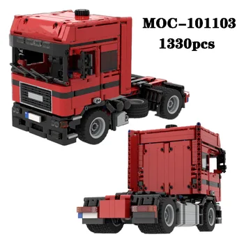 Klasikinis SS-101103 Sunkvežimių F2000 V10 Dėlionės Blokai 1330PCS Suaugusiųjų Švietimo Vaikų Švietimo Blokai Žaislas Dovanos