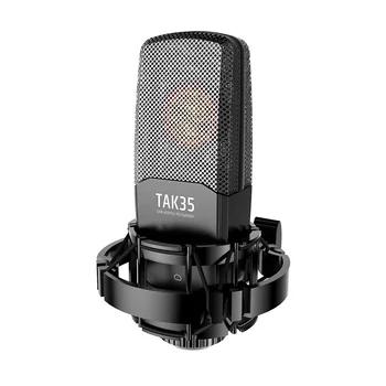 Profesinės TAK35 USB Mic Studija Įrašymo Įranga Dainuoti Mikrofoną Namų Studijoje Kondensatoriaus Mikrofonas