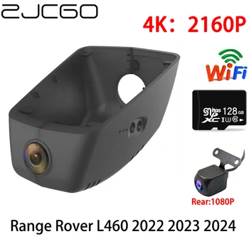ZJCGO 2K 4K Automobilių DVR Brūkšnys Cam Wifi Priekiniai Galinio vaizdo Kamera, 2 Objektyvas Stebėti, automobilių Stovėjimo aikštelė, Land Rover Range Rover L460 2022 2023