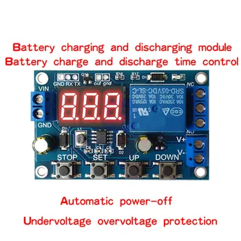 Baterijos Įkrovimo/Iškrovimo Modulis Integruotas Voltmeter Undervoltage/Viršįtampio Apsaugos Laikas Įkrovimo/Iškrovimo Komunikacijos
