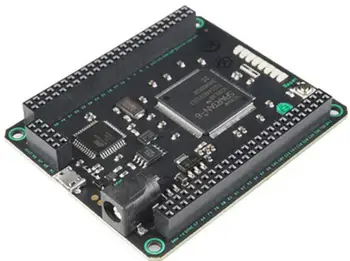 Už Mojo V3 FPGA yra suderinamas su Arduino, FPGA plėtros taryba Spartan6 XC6SLX