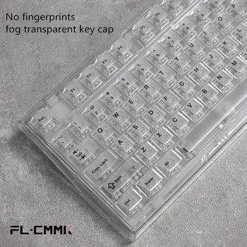 135 Klavišus/set FL CMMK Rūko Skaidrus Keycaps PC Baltas Juodas Pilnas Apšvietimu Klavišą Caps Vyšnių Profilis Keycap 68 75 84 87 980 104