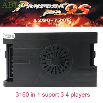Pandoros 9S 3160 1 Plokštę Namų Versija Pandora PSA 16*3D Box Žaidimo Lentos VGA, HDMI išvesties Palaikymas 3 4 Žaidėjų Retro Žaidimų