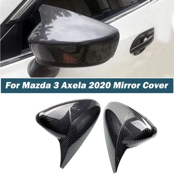 Už Mazda 3 Axela 2020 M. Anglies Pluošto Išvaizdą, Automobilio Galinio Vaizdo Veidrodis Apima Shell Galinio Vaizdo Veidrodis Padengti Accssories Stiliaus Apdaila