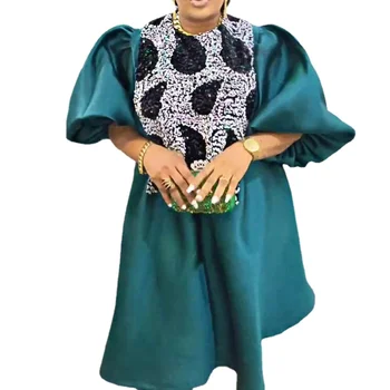 Plius Dydis Vasaros Afrikos Šalis Suknelės Moterims Tradicinių Dashiki Afrikos Drabužių Ankara China Vestuvių Vakare Gown 2023
