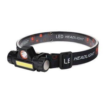 LED Žibintai Žibintuvėlis (Baterijomis), su Magnetu, Žibintas Pavarų Tinka Bėgimas, Kempingas, Žygiai, Alpinizmas