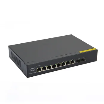 Naujas ! Fast Ethernet 8 Port 100m Kontrolierius Poe Switch 100-240v Nevaldomas Poe Switch