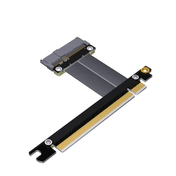 U. 2 PCIE 3.0 X16 PCI-E SFF 8639 NVMe Kietojo Disko SSD Pratęsimo Konverteris Adapterio Kabelį Gen3 32G/bps